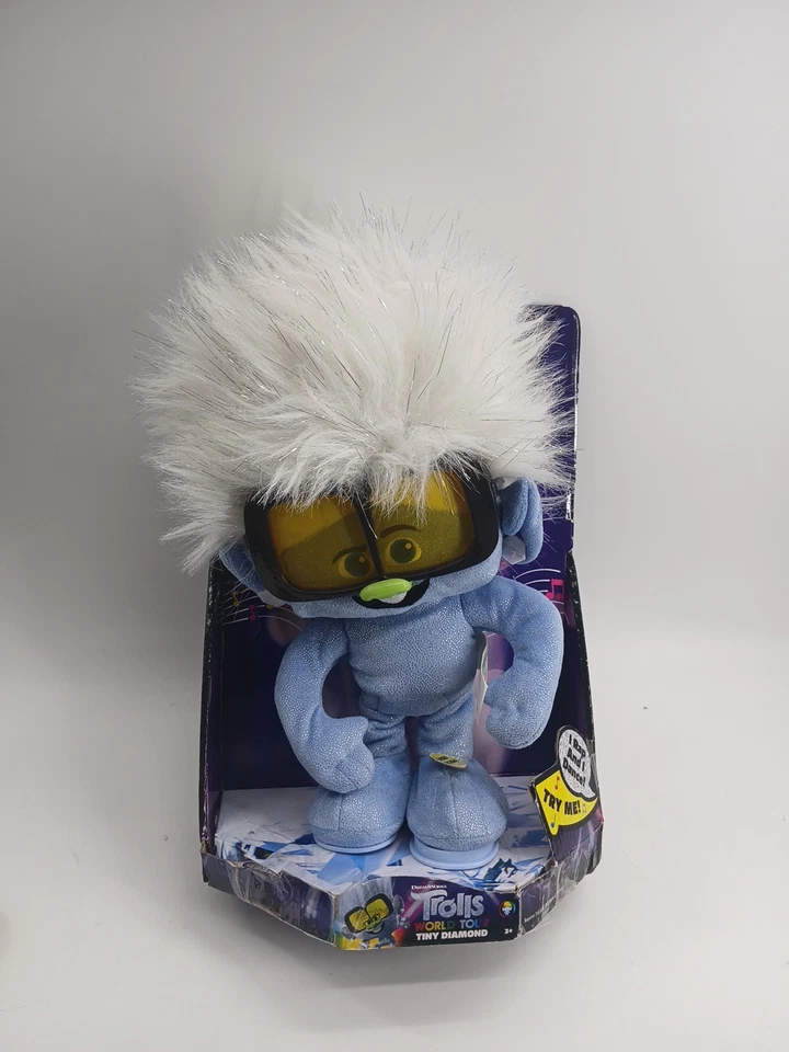 Trolls World Tour Tiny Diamond Dancer  Rap & Rock Music (New/ Damaged)*** - Image 2 of 4