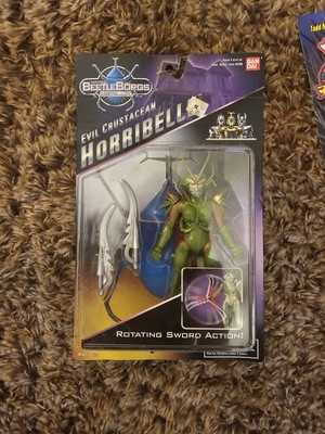 Beetleborg Evil Crustacean Hollibelle Action Figure 1997 Bandai Unopened