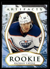 2023-24 Upper Deck Artifacts Rookie Raphael Lavoie 90/99 Edmonton Oilers #212