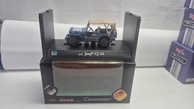 Hongwell 1:43 Bauer Cararama Willys Jeep CJ-2A in OVP 