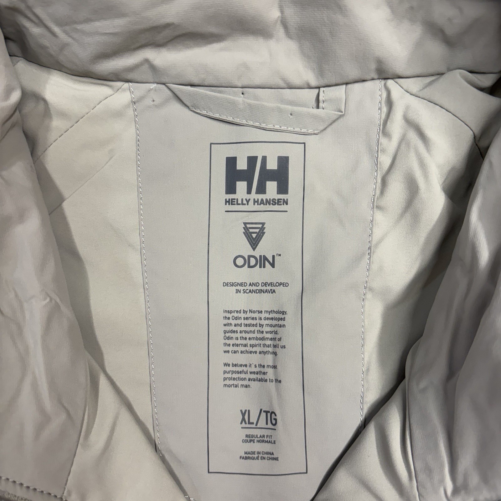 Helly Hansen ODIN Insulator 2.0 Jacket Mens Size XL Grey Full Zip Coat Primaloft image 6