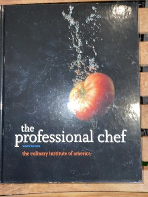 The Professional Chef 9th Edition Culinary Institute of America 2011 HC LIKE NEW