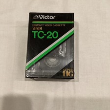 Victor TC-20 Super HG VHS-C BRAND NEW SEALED