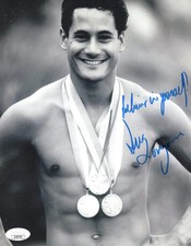 Greg Louganis signed 8x10 Photo Olympics JSA Authentication