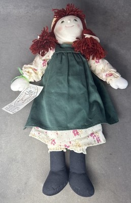 Ann Of Green Gables Petticoat Doll Company Cloth Ginger Doll W/ Tag
