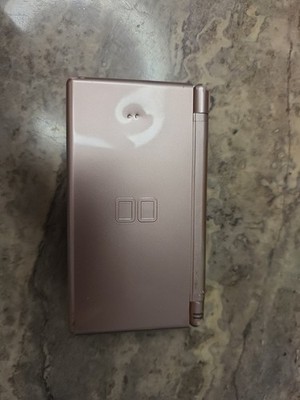 Nintendo DS Lite Video Game Console - Metallic Rose CHARGER NOT INCLUDED