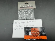 Kuryakyn Part # 6220 ISO Grip Rings Chrome Pair New