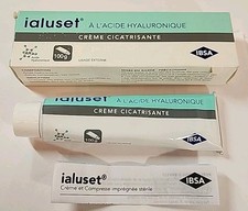 NEW SEALED Ialuset Hyaluronic Acid Cream 100% Pure Undiluted 3.3 Oz 100 G 8/2027