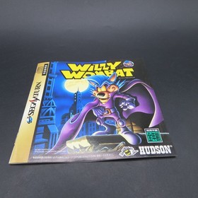 Willy Wombat Sega Saturn with Manual Japanese Version