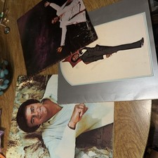 Lot Of 3 Johnny Mathis Tour Books, Programs & Recipes And Shirt Iron On Tranfers
