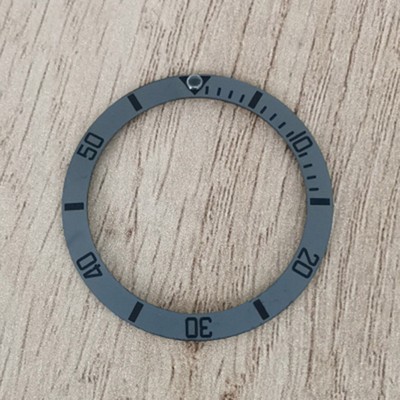 Uhr Lünette Mund Keramik Mund Außendurchmesser 38 mm Innendurchmesser 30,5 mm
