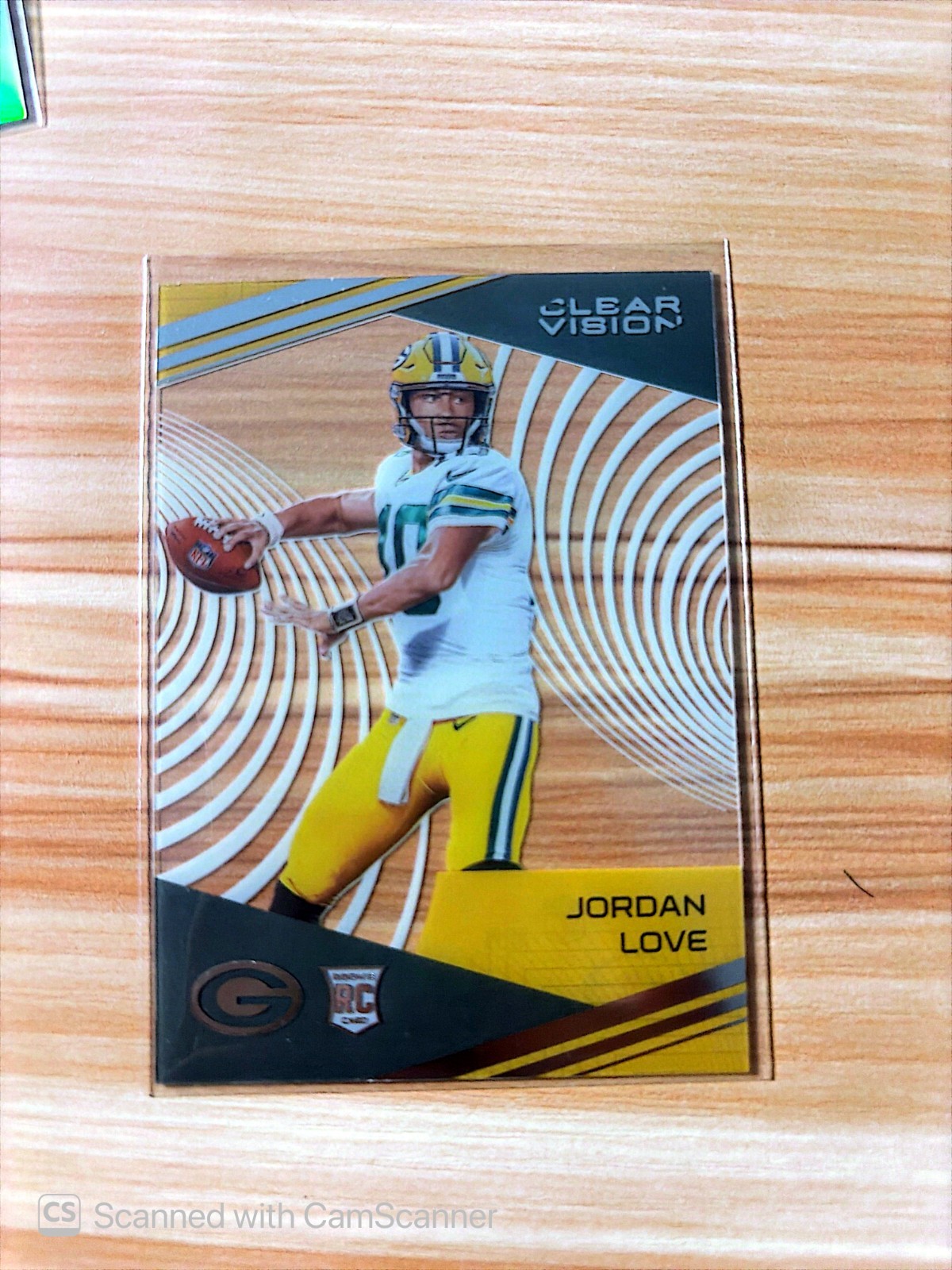 2020 Panini Chronicles - Clear Vision Rookies Jordan Love #CV-4 (RC)