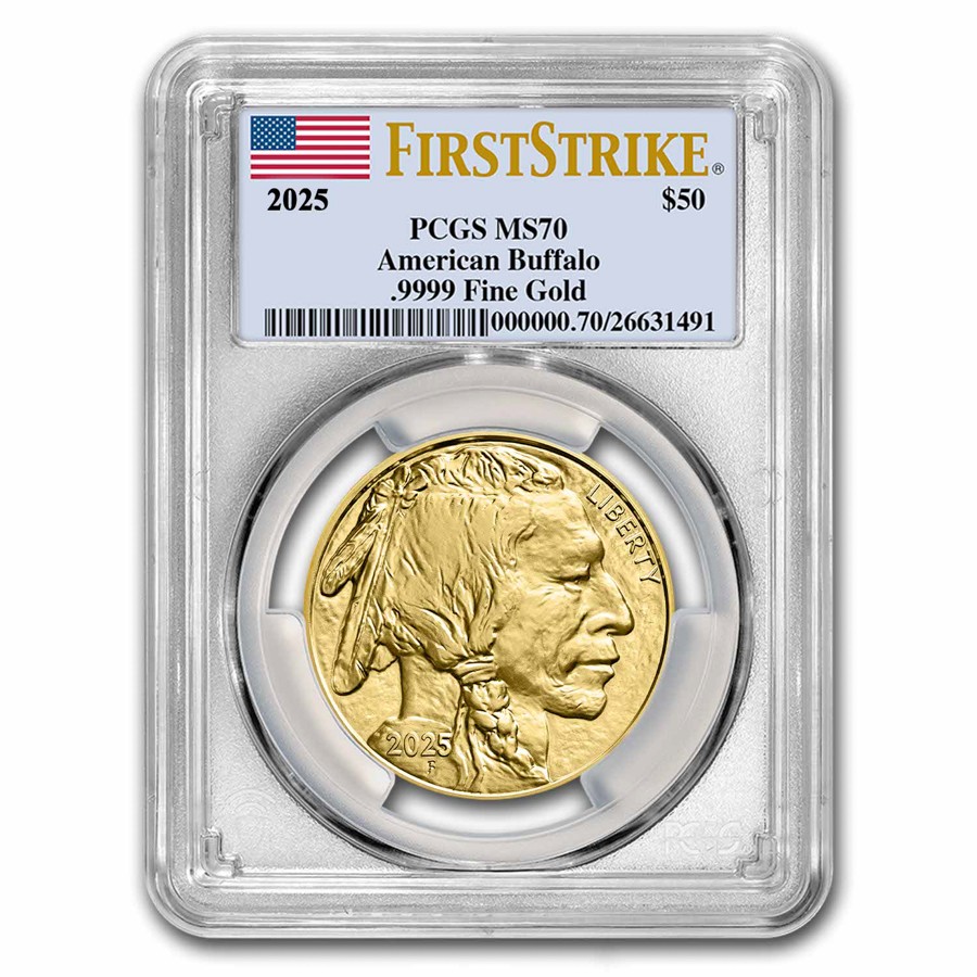 2025 1 oz Gold Buffalo MS-70 PCGS (FirstStrike®) | eBay