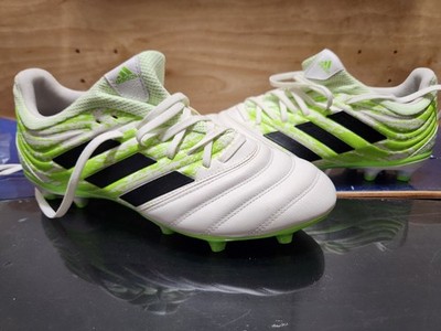 adidas Copa 20.3 FG Men s US 8.5  Soccer Cleats Leather White/Green/Black 