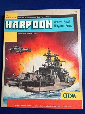 Harpoon 3rd Edition PLUS EXTRAS - DGW 1987 - Includes Ship Forms