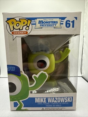 Funko POP 2013 Disney MIKE WAZOWSKI Monsters University 61 VAULTED
