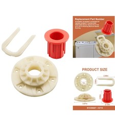 Durable Washer Basket Hub Kit  Bushing for Whirlpool/Maytag/Kenmore Models