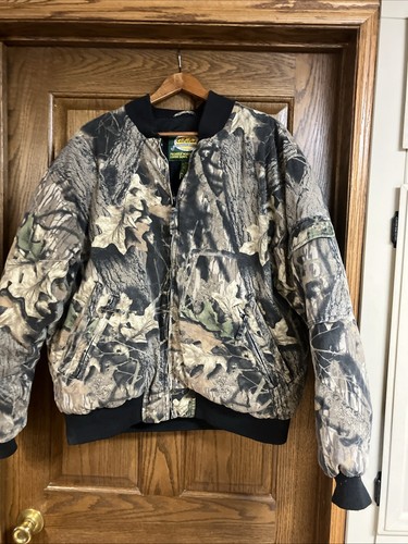 Cabelas Hunting Jacket Mens L TALL Premier Northern Goose Down Camouflage Puffer - Picture 1 of 8
