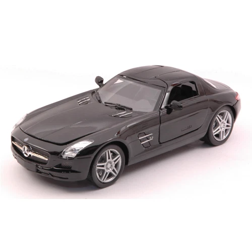 MERCEDES SLS AMG 2010 BLACK 1:24 New Ray Auto Stradali Nuevo Modelo - Imagen 3 de 3