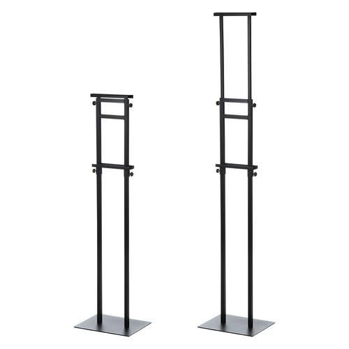 2Pcs Poster Stand Double-Side Easel Stand Adjustable Height Sign Holder 79 Inch