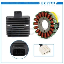 ECCPP For 06-16 Yamaha YZFR6 Magneto Coil Stator+Voltage Regulator Rectifier
