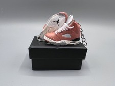 Jordan Mini Shoe Keychain Pair with Box Option, Sneaker Keyring Set