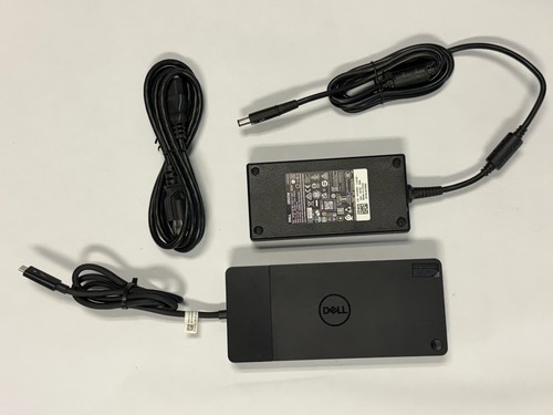 USED Dell WD19TB Thunderbolt Docking Station Dock Include 180W AC Power Adapter