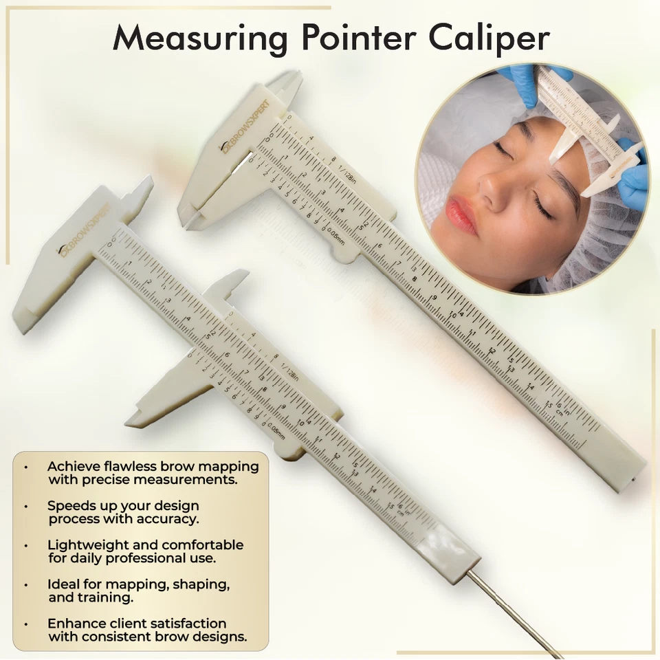 BROWSXPERT Master Brow Mapping Kit – Set of Tools for Brow Mapping - Image 4 of 4