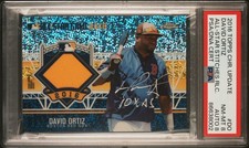 2016 Topps Chrome Update DAVID ORTIZ All-Star Game Inscription AUTO PSA 8 POP 1