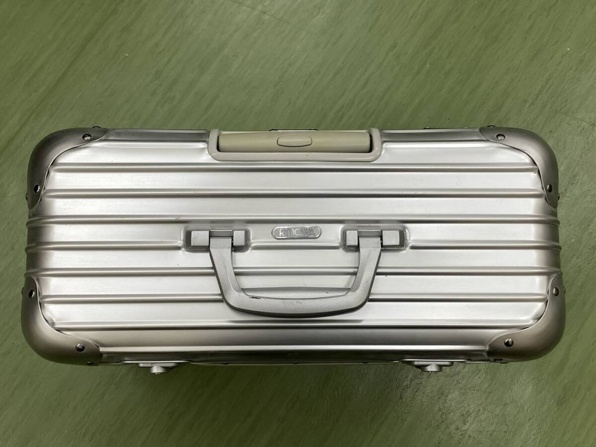 Rimowa Vodafone Topas Pilot Trolley 36L Silver 2-wheels Carry Case