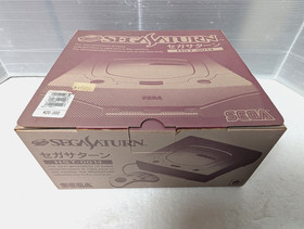 Sega Saturn White Console Power Memory Sonic Jam Sonic R Box Manual