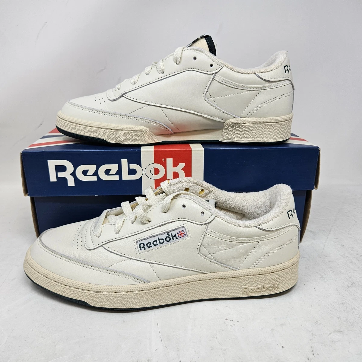 Reebok Club C 85 Vintage Chalk Forest Green for Sale  display picture 2