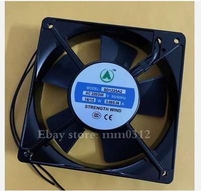 1pcs SD1225A2 220/240V 16/13W 12025 12CM cabinet cooling fan