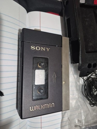 Vintage SONY Walkman WM-3 Stereo Cassette Player w/ Case – NEEDS Work