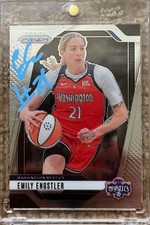 EMILY ENGSTLER AUTOGRAPH SIGNED 2024 PANINI PRIZM WNBA CARD MYSTICS #67