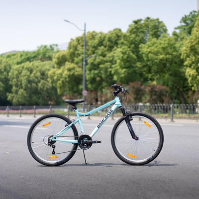 HILAND 26 Inch Womens and Mens Mountain Bike, 18 Speed Steel Frame