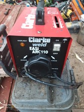 Clarke Easi-Arc 110 ARC WELDER + 50 x 2 mm electrodes rods and welding mask