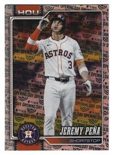 2026 Topp Series 1 Jeremy Pena Opening Day Foil #307 Houston Astros