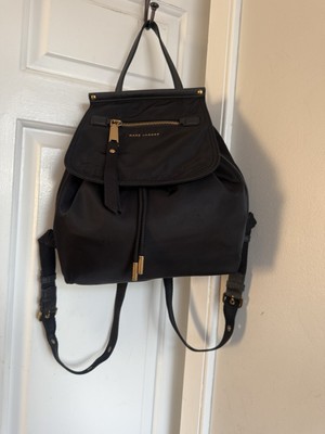 Marc Jacobs Trooper Black Nylon & Saffiano Leather Trim  display picture 1