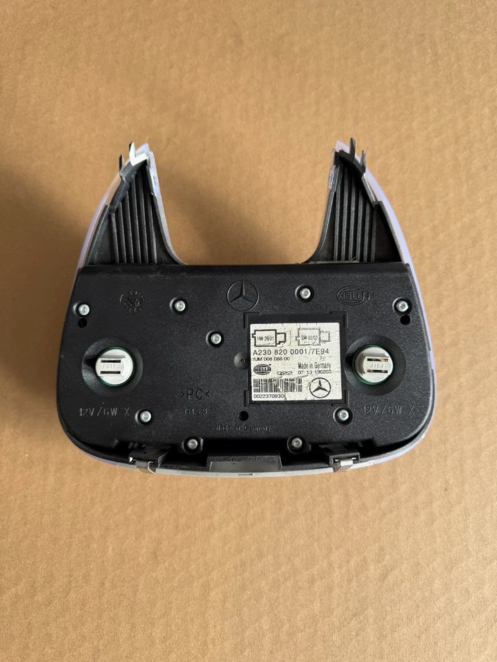 Mercedes R230 SL Interior Light Unit 2308200001 7e94 Grey SL500 SL55 350 e11295 - Image 3 of 3