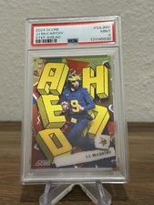 2024 Score - Step Ahead J.J. McCarthy #SA-1 (RC)