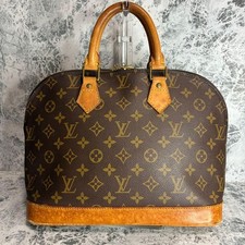 Louis Vuitton Alma Monogram Bag Damaged Authentic Pre-owned