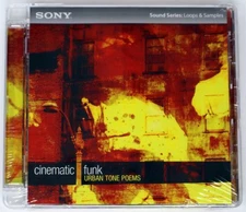 Sony Sound Series Cinematic Funk Urban Tone Loops/Samples Library/Sampling CD
