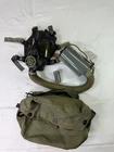 WW2 US Army Military Gas Mask with Canister & Canvas Bag Also Extra Accessories