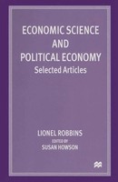 Lionel Robbins | Economic Science And Political Economy | Taschenbuch | Englisch