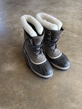 Sorel Men's Caribou Insulated Winter Boots Size 12 Waterproof