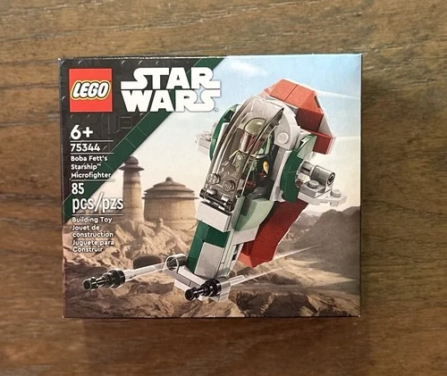 Lego Star Wars 75344 Boba Fett’s Starship Microfighter New See Images