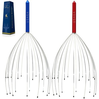 Kopfhautmassagegerät, 2 Stück, , Vibrationsmassage, flexibles Design