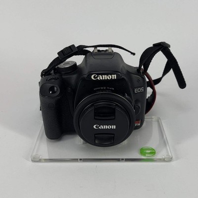 Canon EOS Rebel T1i 15.1MP Digital SLR DSLR Camera With 24mm lens