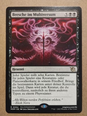 Bresche im Multiversum / Breach the Multiverse, MTG, Deutsch